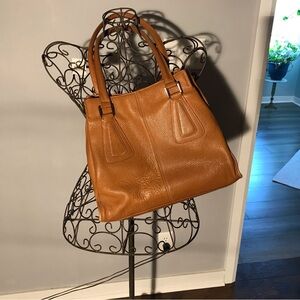 Leather handbag